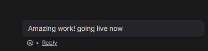 Kunden-Feedback (anonymisiert): „Amazing work! Going live now.“